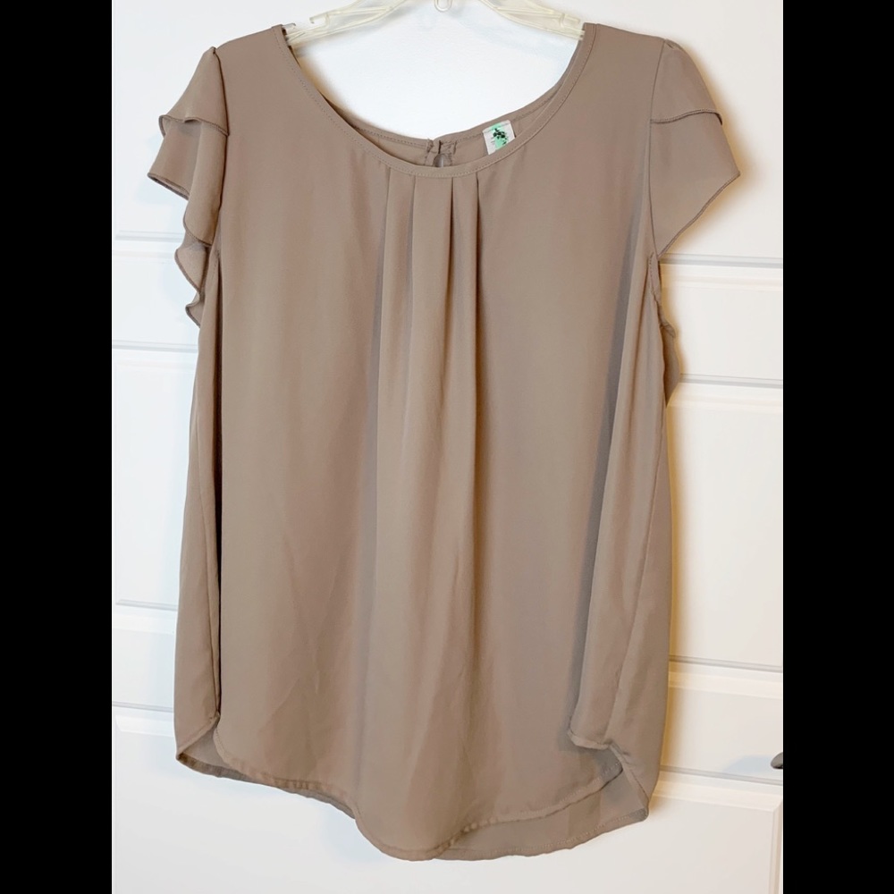 MOA USA Pullover Smocked Top XL